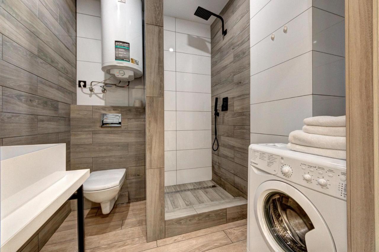 Olympic Park Apartment Kiev Bagian luar foto
