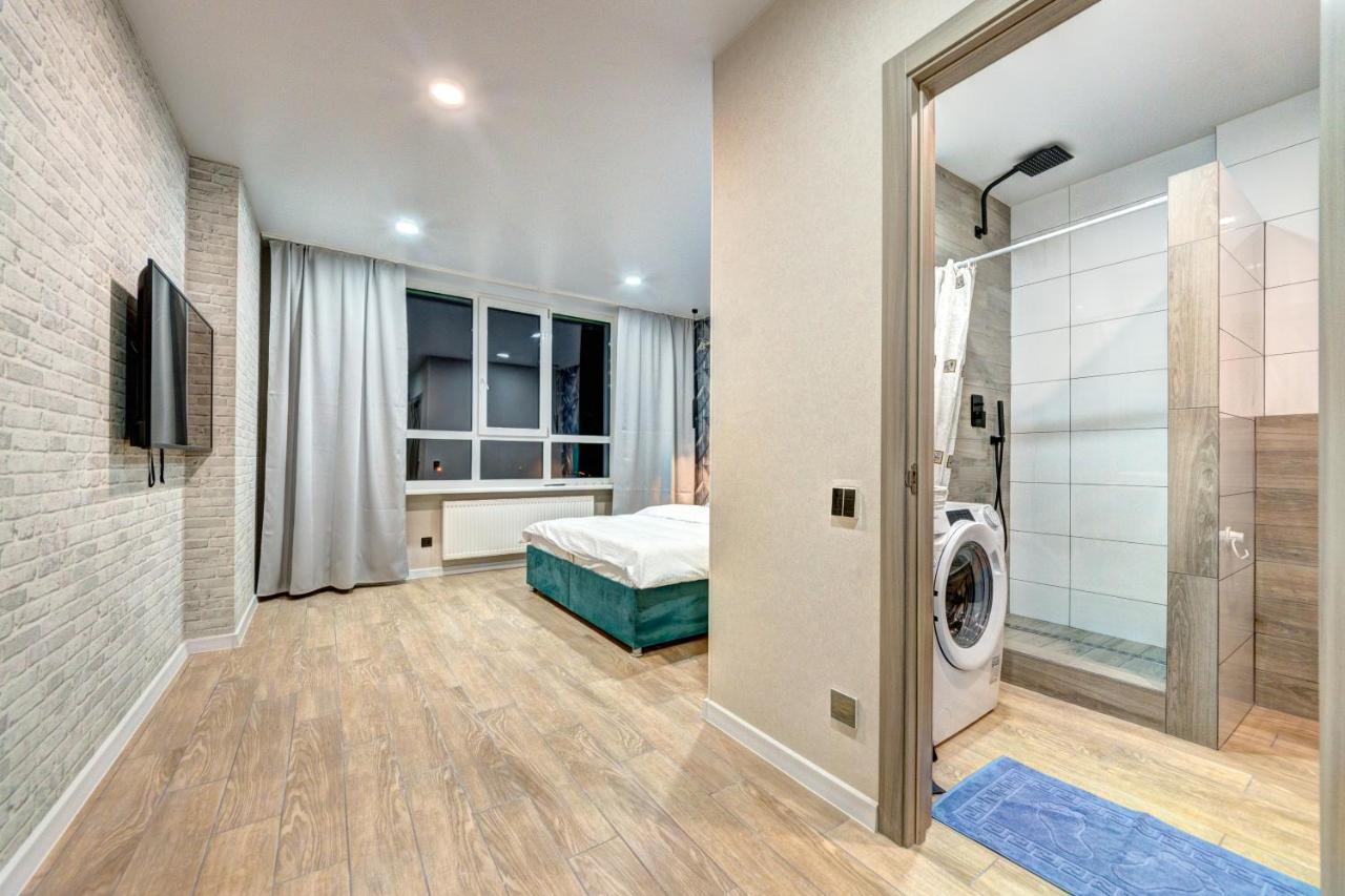 Olympic Park Apartment Kiev Bagian luar foto